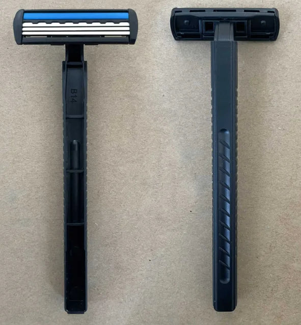 Disposable Triple Blade Shaver Handle for Men's Shaving Razor Set Beauty Care Plastic 10000 Packs