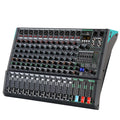 Depusheng PA12 Professional Sound Board Mixing Console Built-in 99 Reverb Effect 12 Channel DJ Mixer Audio