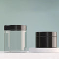 Eye Cream Containers 500ml Cosmetic Jars PET Plastic Cartons Frost Luxury Shampoo Bottles Silk Screen Printing