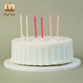 Factory Price 15cm Colorful Long Thin Glitter Cake Taper Candles for Birthday Party Easter Bars & Home Decoration