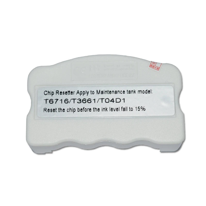 T04D1 T3661 T6716 Chip Resetter for Epson L6168 L6178 L6198 L6170 L6190 L6191 L6171 XP-8500 XP-8600 XP-15000 Maintenance Ink Box