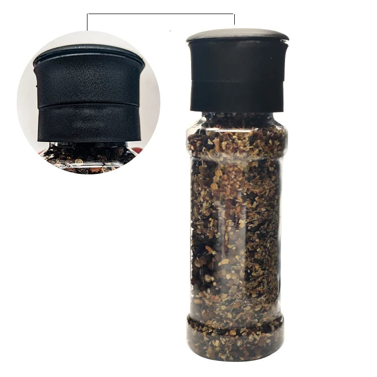 ODM/OEM Hot Sale Eco-friendly 200ml Ceramic Salt & Pepper Mill Grinder CE Certified Manual Operation Custom Logo Stocked