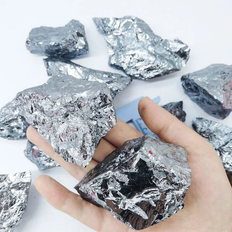 Bulk Wholesale Uncut Spirit Gemstone Terahertz Raw Rough Stone for Crystals Healing