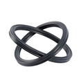 Factory Supply Various Application Seals Low Friction Quad X Square Ring NBR FKM EPDM Silicone HRB CR From NBR CR HRB Silicone