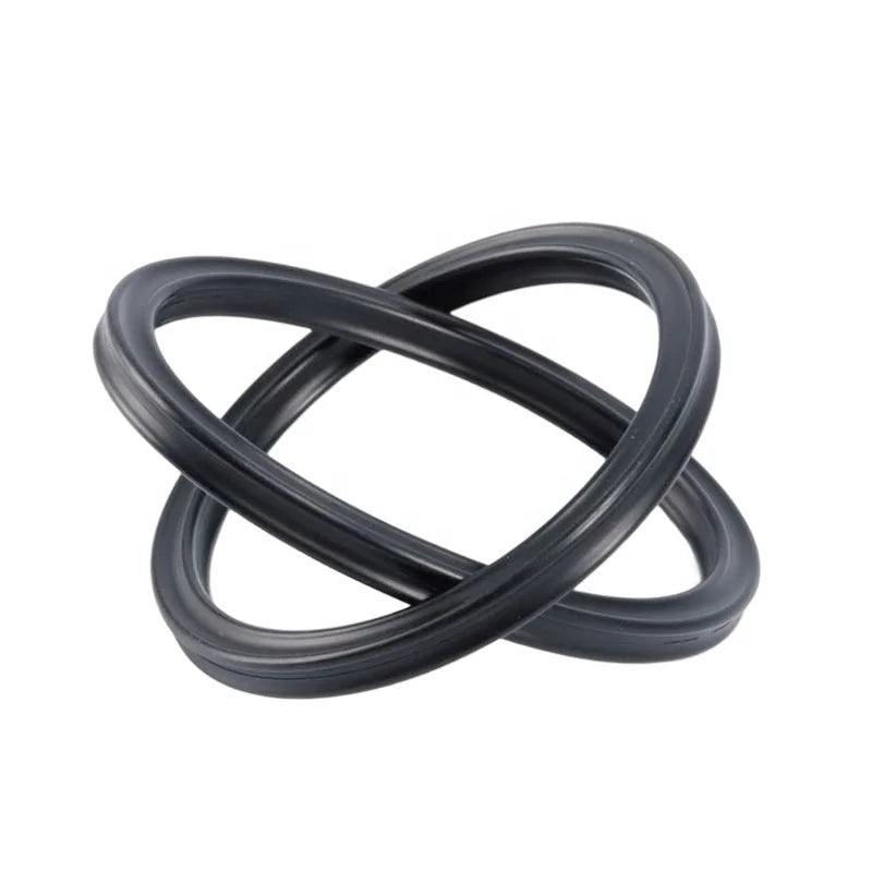 Factory Supply Various Application Seals Low Friction Quad X Square Ring NBR FKM EPDM Silicone HRB CR From NBR CR HRB Silicone