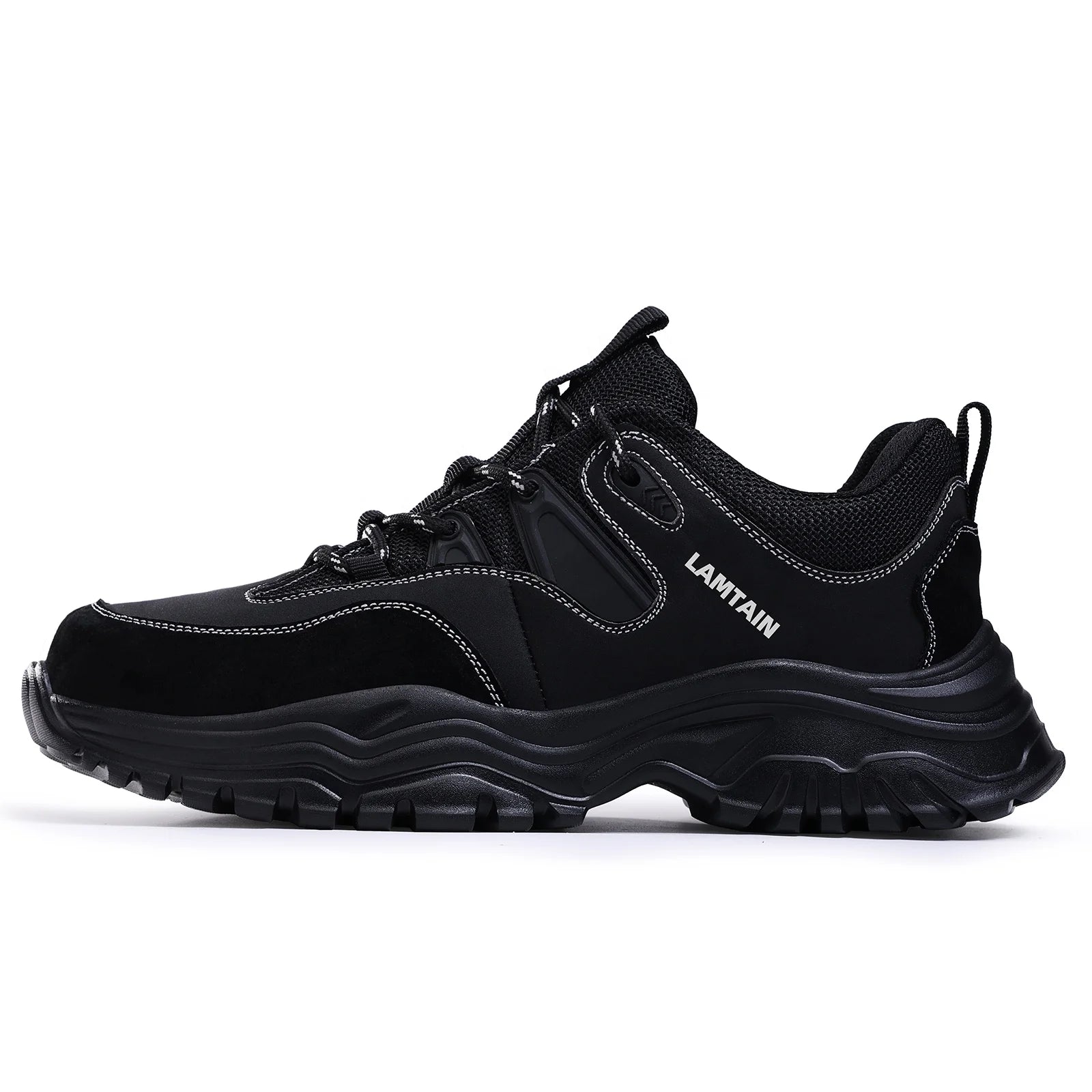 LAMTAIN 2024 New Men's  Shoes OEM/ODM Fashion Outdoor Black Summer Fashion Casual Sneakers