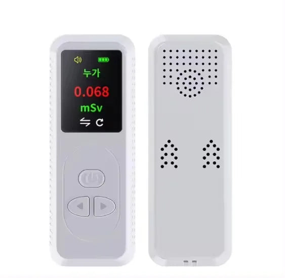 2024 New Professional Radiation Survey Meter With Portable Nuclear Radiation Detector