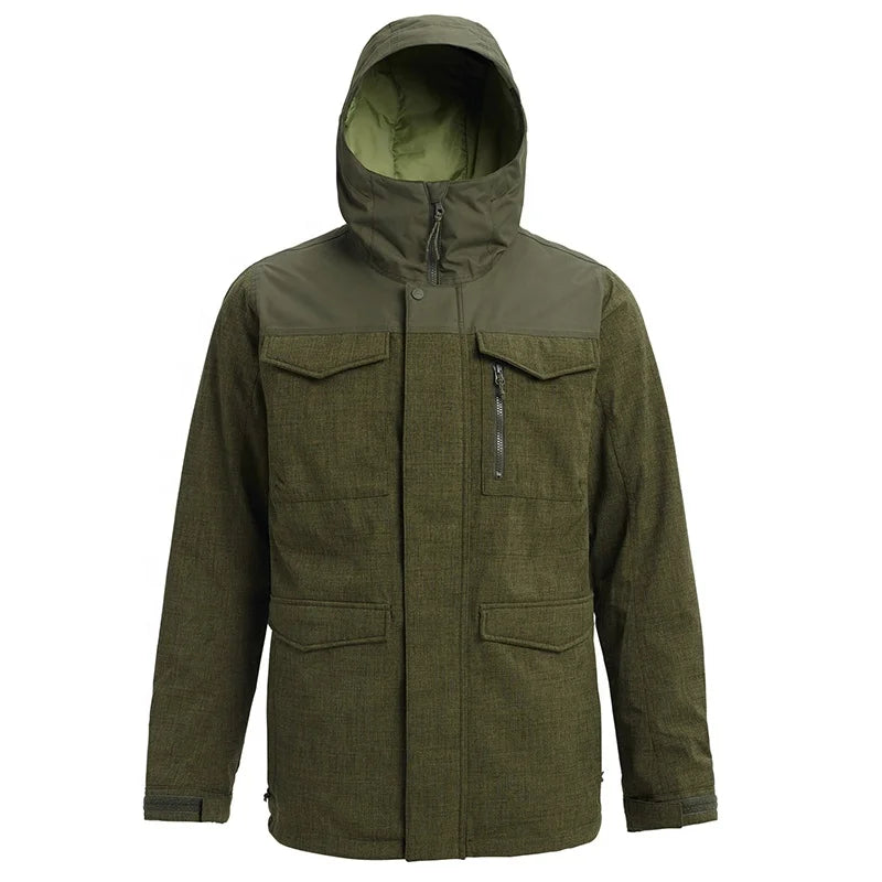 China Ski Wear Manufacturer Windstop Fully Sealed Ski Jacket