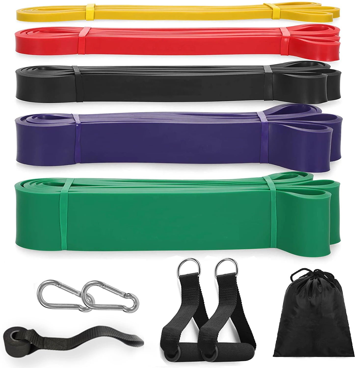 Custom LOGO Gym Fitness Exercise Equipment Elastic Rubber Band Expander  for Gym Workout Yoga  Resistance Bands