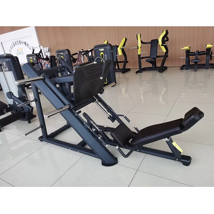 Commercial Gym Equipment Strength Training  Plate Loaded 45 Degree Leg Press Machine for Bodybuilding