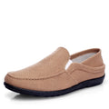 Men's New Fashion Solid Casual Shoes Thick Bottom Wear-resistant Non-slip Men's Canvas Shoes Shallow Mouth Convenient Shoes