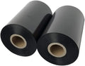 Zebra TTR Compatible 110mm*300m Black Wax Resin Ribbon 24mm Width Thermal Transfer Barcode Printer Ribbon