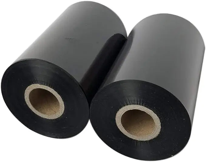 Zebra TTR Compatible 110mm*300m Black Wax Resin Ribbon 24mm Width Thermal Transfer Barcode Printer Ribbon