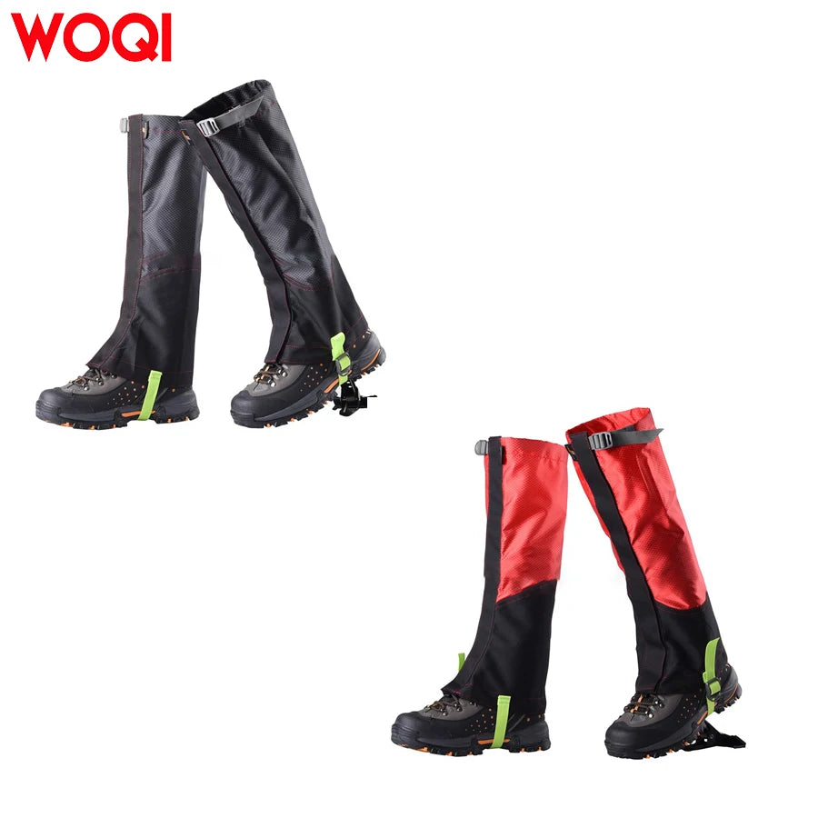 WOQI Waterproof Hunting Equipment Hiking and Camping Leg Gaiters