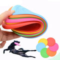 Funny Silicone Flying Saucer Dog Toy Dog Game Flying Discs Resistant Chew Puppy Dog Training Interactive Flying Discs