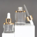 30ml50ml Thick Bottom Dropper Dispensing Essential Oil Bottles Serum Glass Bottles Skincare Essential Oil Bottles