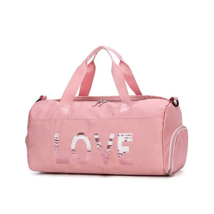 Hot-Selling Fashionable Unisex Sports Gym Duffle Bag with Zipper Closure Light Weight & Foldable for Gym Use