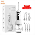 PAKISS Hot Sale Rechargeable Cordless 300ml Portable Dental Water Flosser Customized Electric Power Source for Household Use