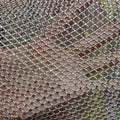 Luxury Sparkling Crystal Rhinestone Mesh Glass Stone Mesh Fabric for Dress