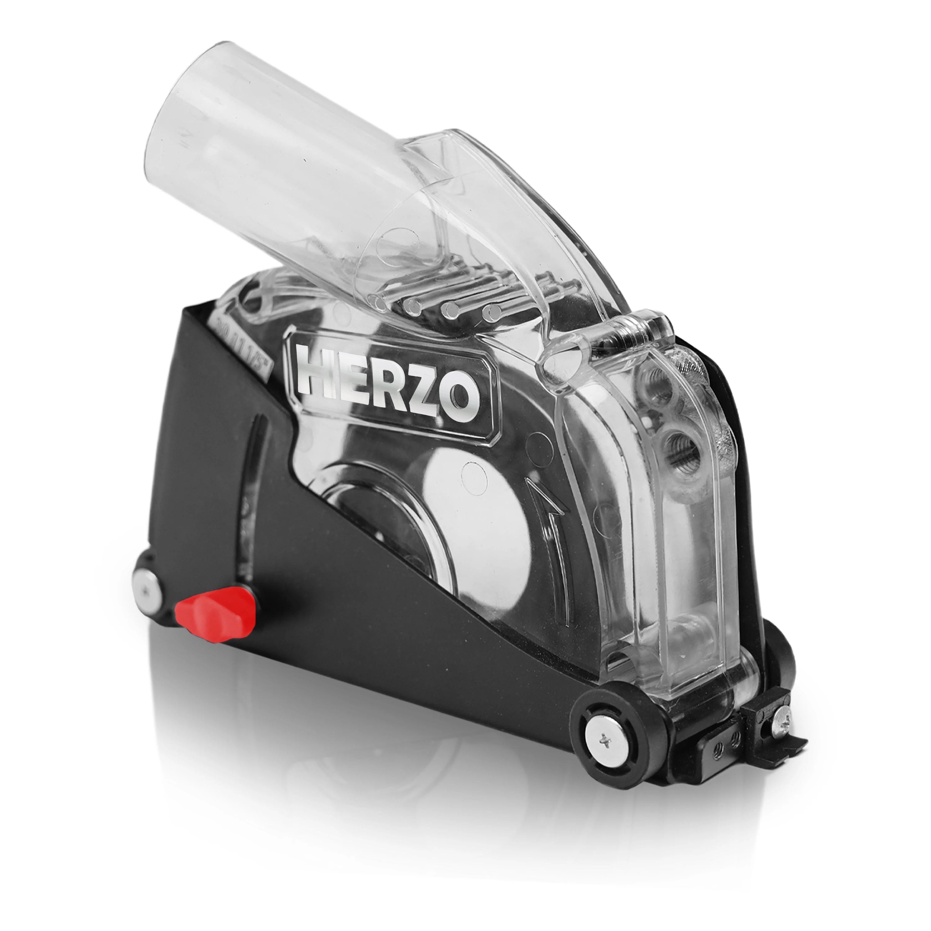 HERZO Angle Grinder Cutting & Grinding Dust Cover Set Transparent Plastic+Metal for 4inch/5Inch Angle Grinder