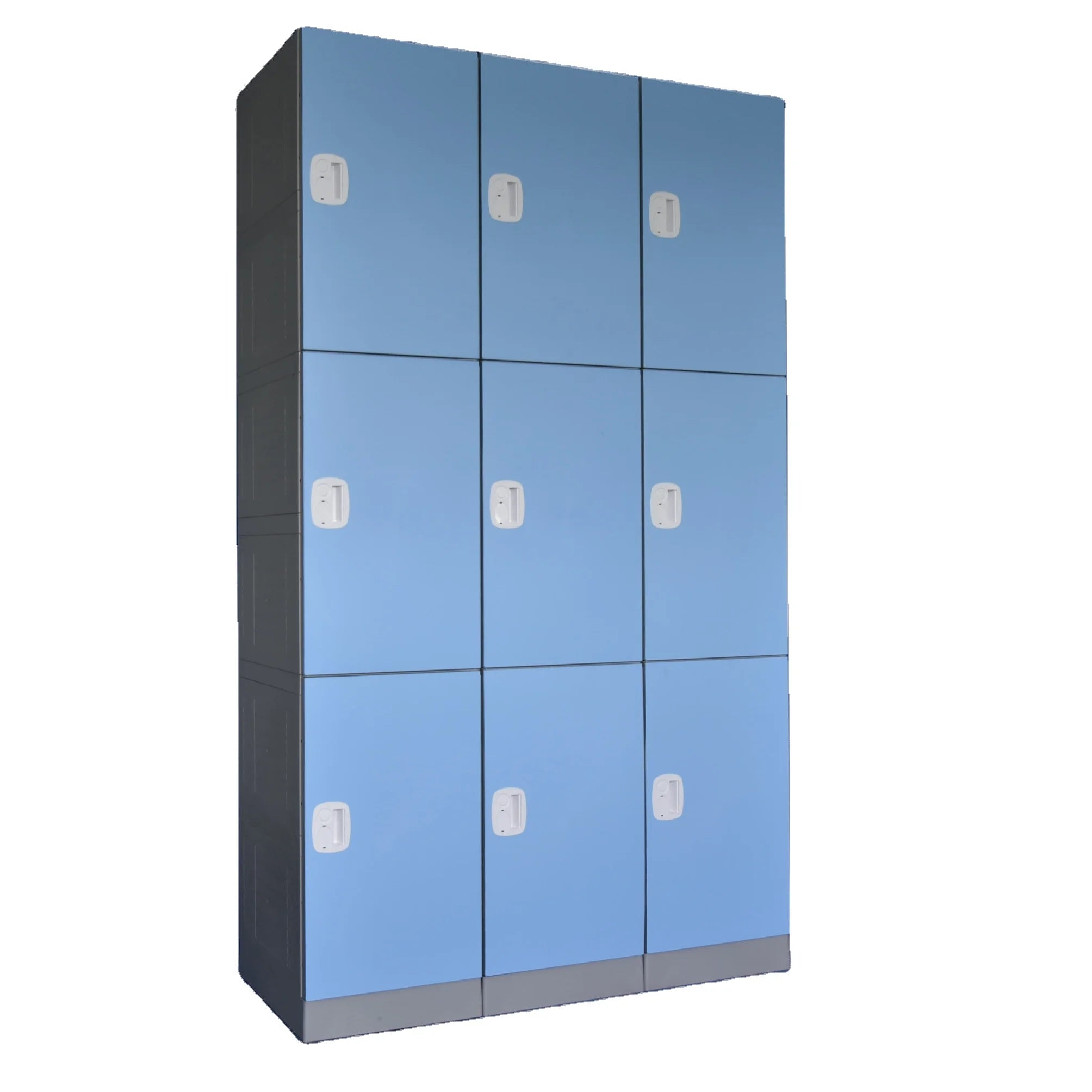 New Promotion for School Furniture Lockers with Electronic Combination Key Locks Changing Room Parking Space Storage Solution