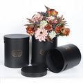 Best Selling Three Pieces Set Paper Preserved Packaging Boxes Round Flower Gift Box