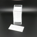 104# 5 Layers Lash Boxes Transparent Eyelash Extension Storage Box Acrylic Lash Pallet Holder Case Grafting Eyelash Display