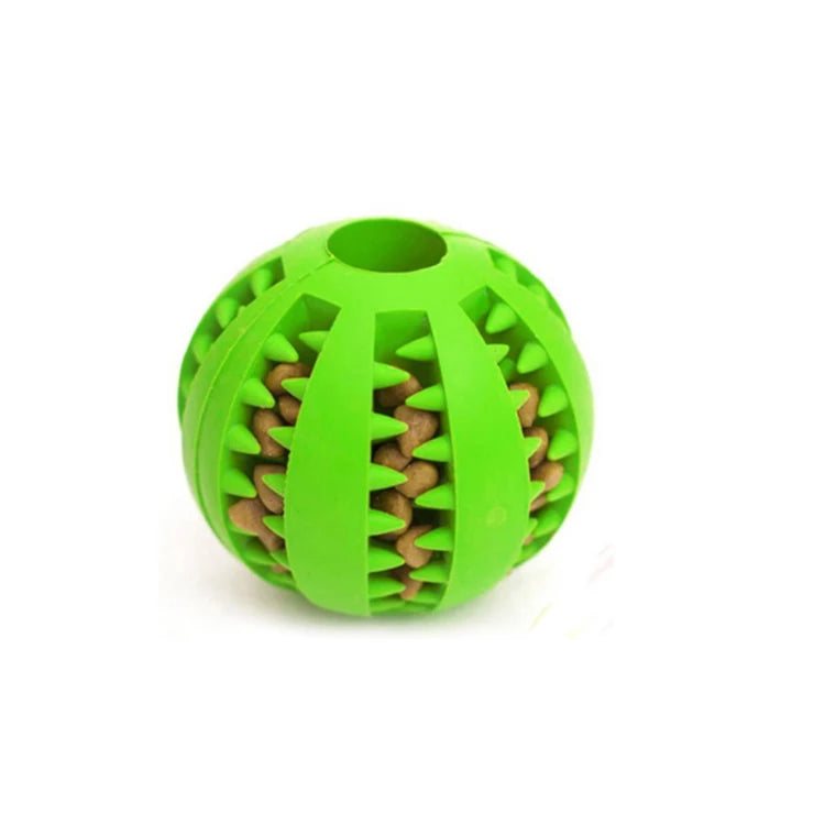 Hiding Food Puzzle Bite Interactive Pet Chew Rubber Toys Leak Molars Bite Mint Flavor Ball