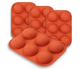 Food Grade Soap Moulds Candle Mould Candy Mold Cake Tools 6-Cavity Hot Sale Anti-slip Heat-resistance Small Hemispherical Shape