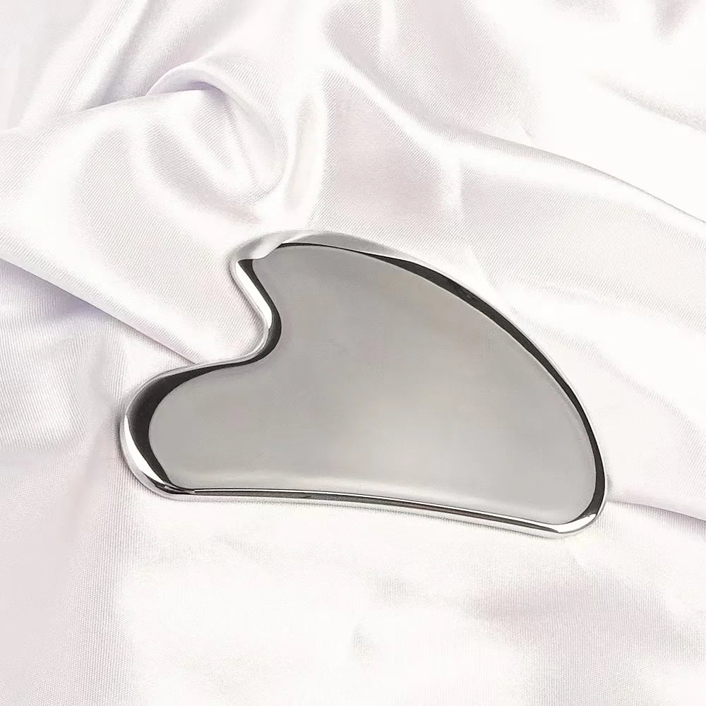 Wholesale New Anti Aging Massage Tool Stainless Steel Gua Sha Board Guasha Face Skin Care Tools