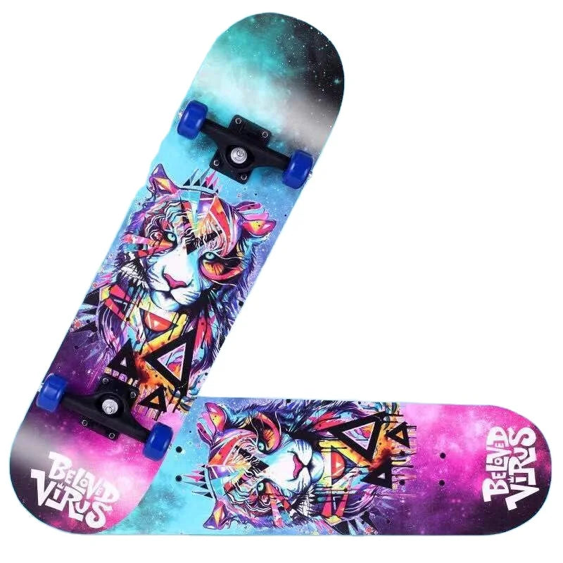 Wholesale Stock Skate Board Customize Cheap Board Maple Blank Complete Skateboard