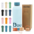 Wholesale Custom Logo Double Wall Flasks Vacuum Thermos Insulated Stainless Steel Water Bottle Thermos Bottle for Hot Tea