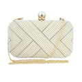 New Cross-border Retro Socialite Pearl Style Clutch Pearl Embroidery Dinner Bag Dress Evening Clutch Cluc