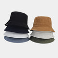 Wholesale Women Men Hot Sale Autumn Spring Women Men Reversible Corduroy Bucket Hat