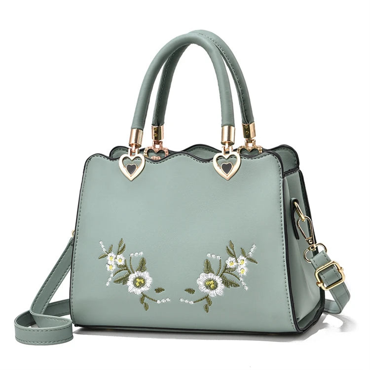 2024 Low Price Fashion Luxury Floral Ladies Clutch Hand Bags Handbag Shoulder