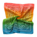 Hip Hop Silk Screen Printed Bandana Cotton Kerchief Square Scarf