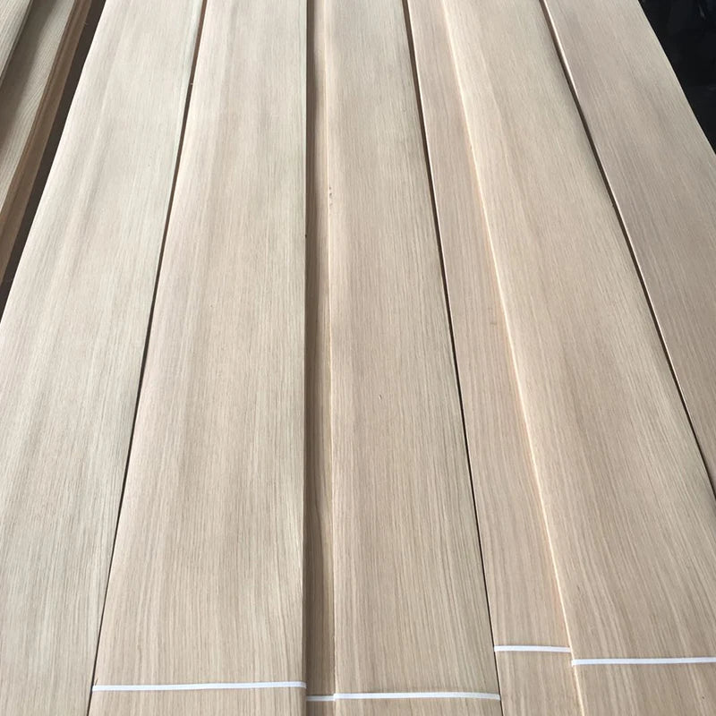 Factory Supply Natural Sliced Wood Veneer 0.45mm 0.5mm 1mm 2mm 3mm American White Oak Veneer