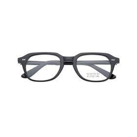High Quality Classic Designer Acetate Unisex Eyeglasses Frames Diamond Face Shape Full Rim Solid Pattern Custom Pattern Type