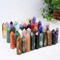 Wholesale Natural Stone Crystal Crafts Rose Quartz Crystal Point Tower Amethyst Wand Feng Shui Cube Bowl Love Decor Gift Carved
