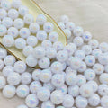 CJ Hot Sale 16mm Aurora Color Acrylic Beads Suitable for DIY Necklace Bracelet and Jewelry Accessories Acrylic Beads