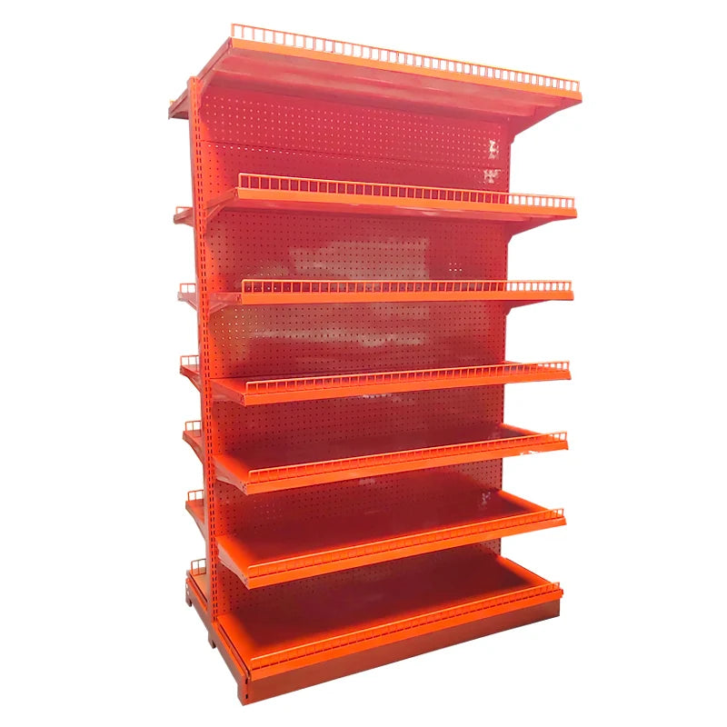 Factory Custom Color Size Metal Store Display Shelves Duty Free Store Shelves