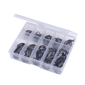 3#-14# High Carbon Steel Fishhooks Barbed Hook Soft Lure Fishing Bait Fish Hooks High Barbed Fishing Hooks Ansuelos De Pesca