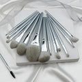 Custom Logo Small Order Makeup Brush Set 14pcs Foundation Cosmetics Powder Face Makeup Brushes with Bag