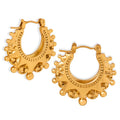 Wholesale Stainless Steel 18k Gold Plated Gold Hoop Earrings Women Simple Hoop Earrings Jewelry