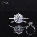 0.5ct 1ct DEF VS Round EX Cut Lab Grown Diamond Fine Jewelry Wedding Engagement Ring 10K 14K Solid Gold HPHT CVD Diamond Rings
