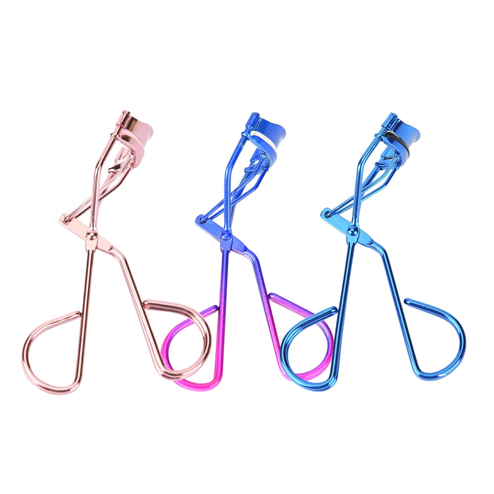2023 HONGSTARS Model 38859 Carbon Steel Rainbow Eyelash Curler with Non-Slip Handle