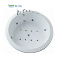 Luxury Two Person 180 X 180 cm Round Spa Deep Acrylic Bath Tub