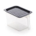 1.1L Eco-Friendly Durable Reusable Airtight Plastic Cereal Container Box Cover Styles Kitchen Organizers Home Storage Food