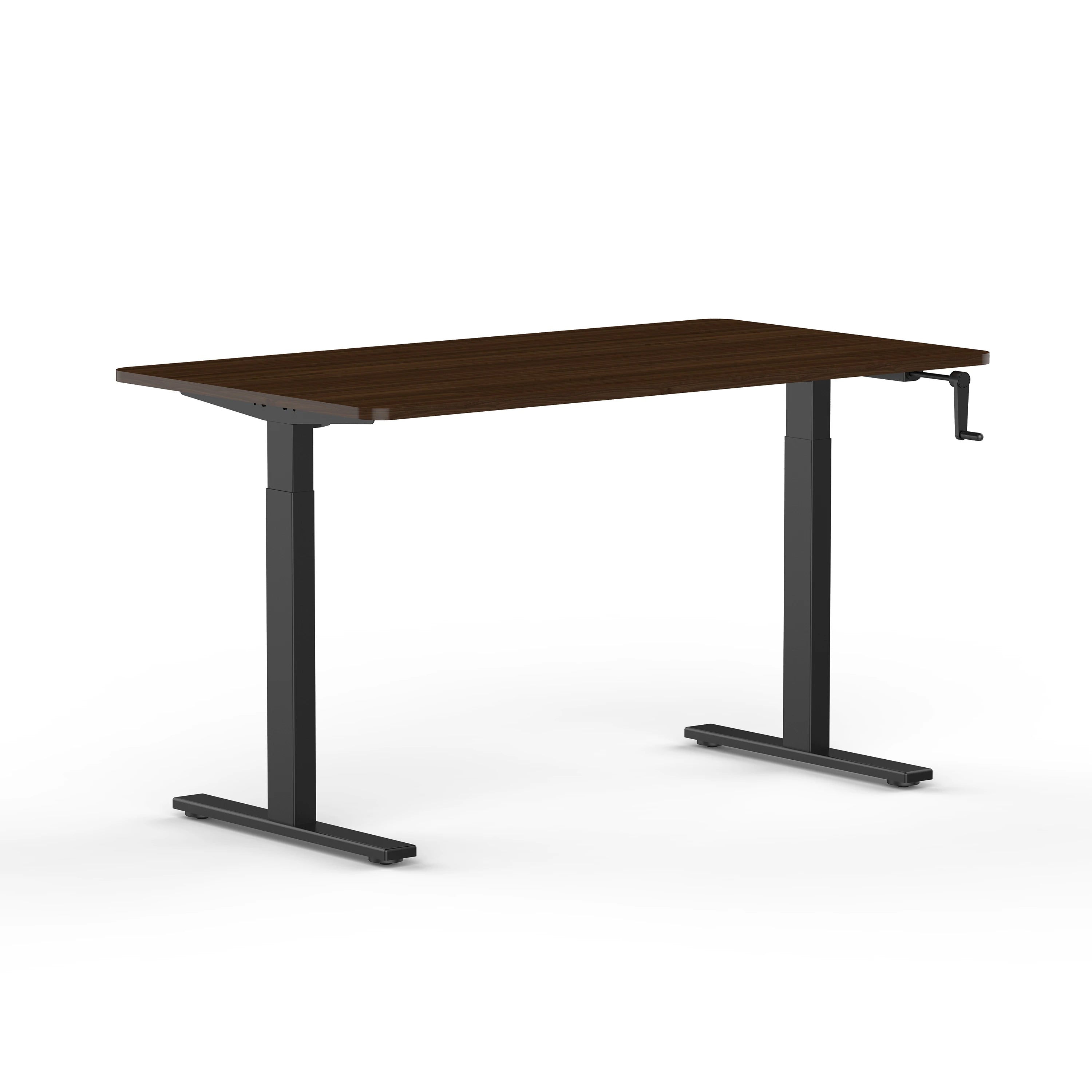 Ergonomic Hand Control Crank Computer Table Stand up Desk Office Desk Manual Adjustable Standing Desk