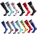 High Quality Knee-High Sports Compression Socks for Women and Men Wholesale for Autumn Running